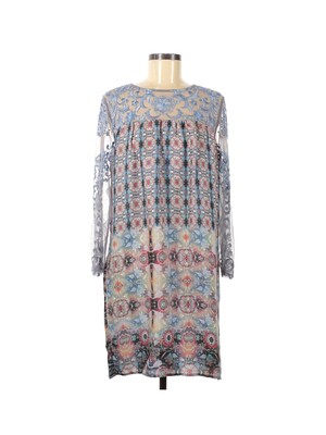 Kas New York Women Blue Casual Dress M Petites