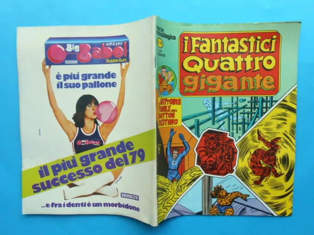 fantastici quattro gigante 19 serie cronologica serie corno 1979 fantastic four