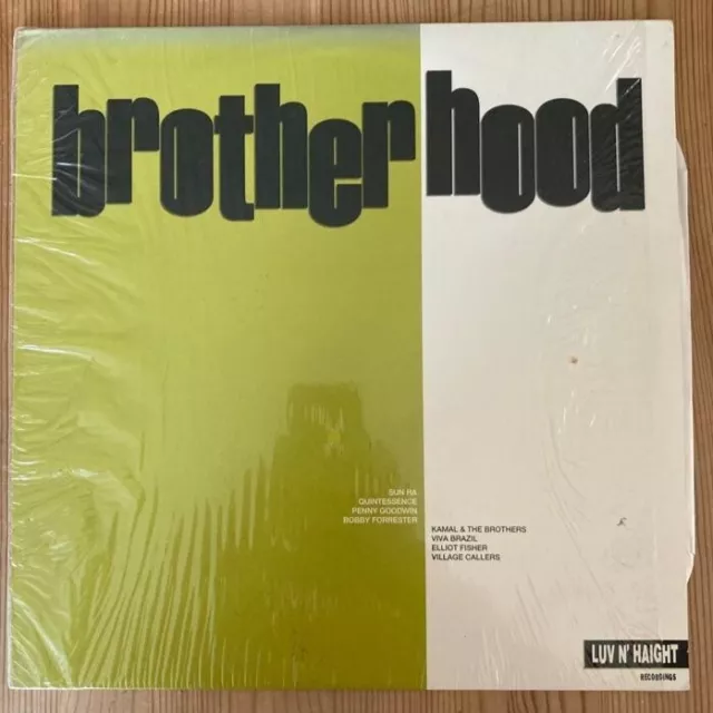 Various - Brotherhood 1994 US Vinyl Luv N' Haight ‎– LHLP018 LP