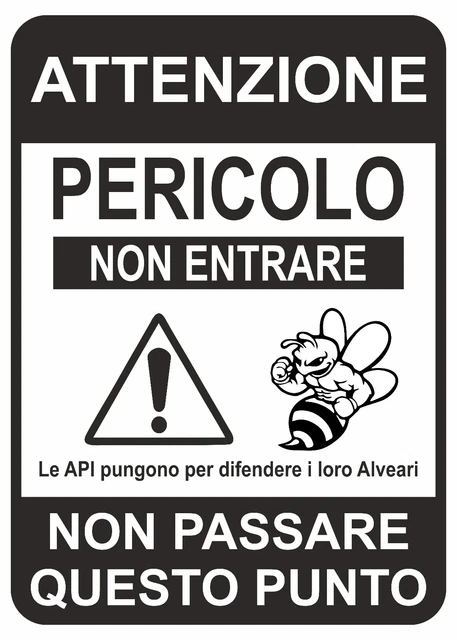 NMC C136R OSHA Sign, Leggenda Attenzione