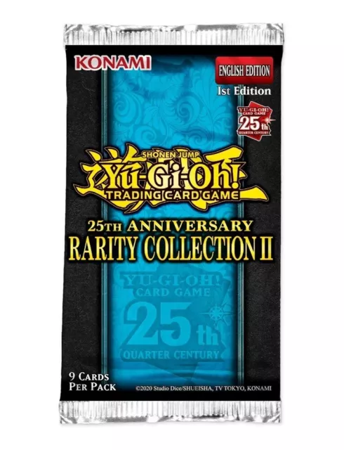 YUGIOH 25TH ANNIVERSARY RARITY COLLECTION II Booster Box SEALED NEW  Pre-sale