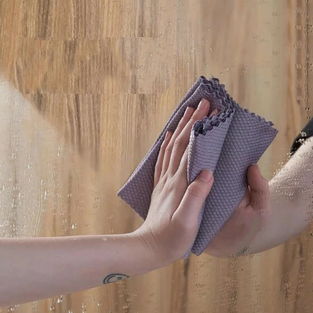 NanoScale Streak-Free Miracle Home Cleaning Cloths Dust Kitchen (Reusable) Pcs 7