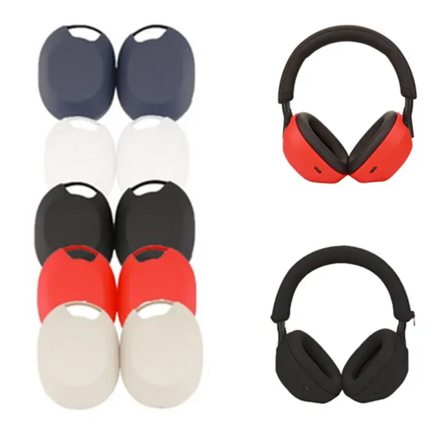 SILICONE CASE FOR Sony WH-1000XM5 Wireless Headphone Anti-Scratch Ear Cups  Cover £7.96 - PicClick UK