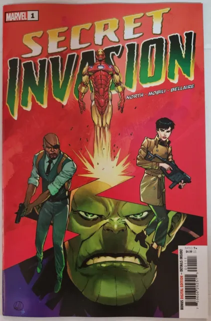 Secret Invasion #1 Cover A NM Marvel Comics 2022