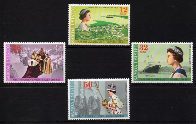 Samoa 1977 Royal Silver Jubilee MNH set S.G. 479-482