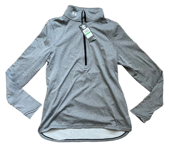 Under Armour Women Jacket Cold Gear Fitted Performance Pullover Large NWT