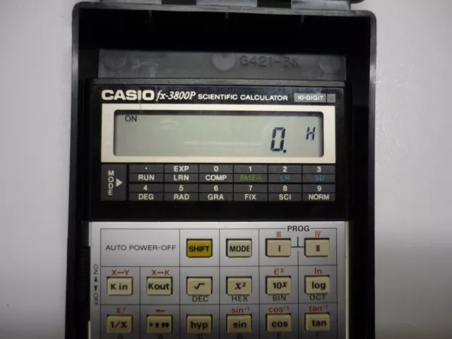 Casio fx 3800 2025