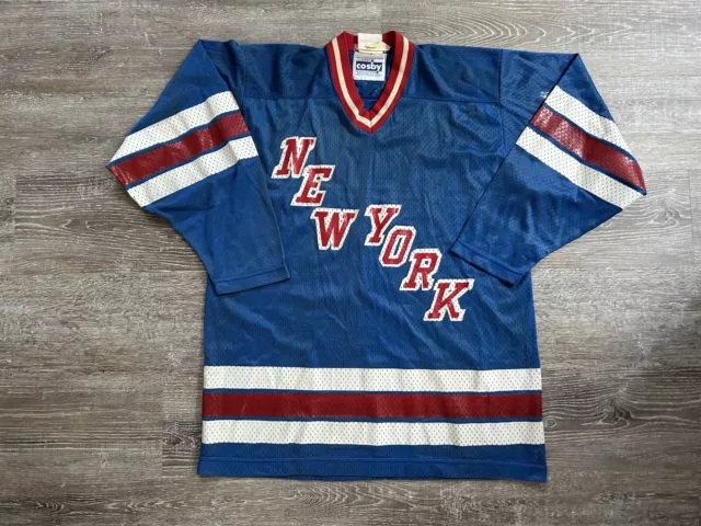 New York Rangers Luc Robitaille Authentic COSBY Game Jersey