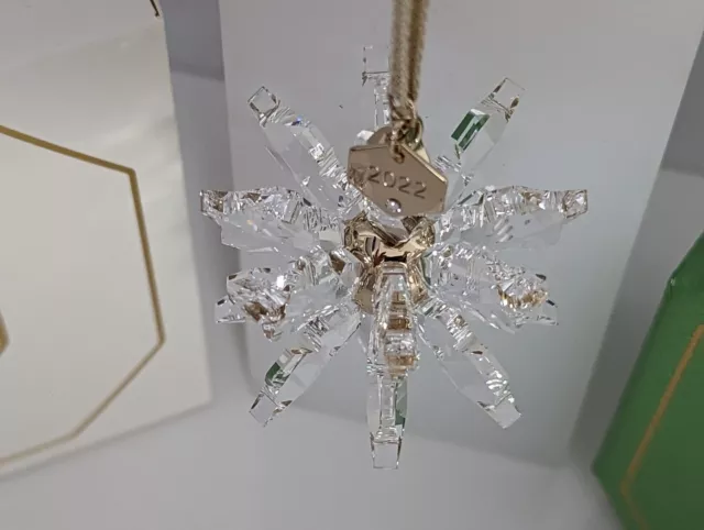 Swarovski Jahresausgabe 2022 3D Christmas Ornament 5626016 Neu