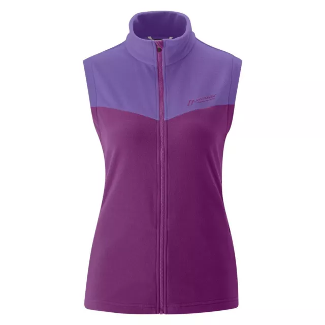 UVP:59€ Maier Sports Fleecejacke Torne Vest W,Dry Protet, weiche Microfleecewest