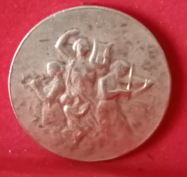 Médaille sportive ancienne- NATATION marqué T C R 14/8/1947