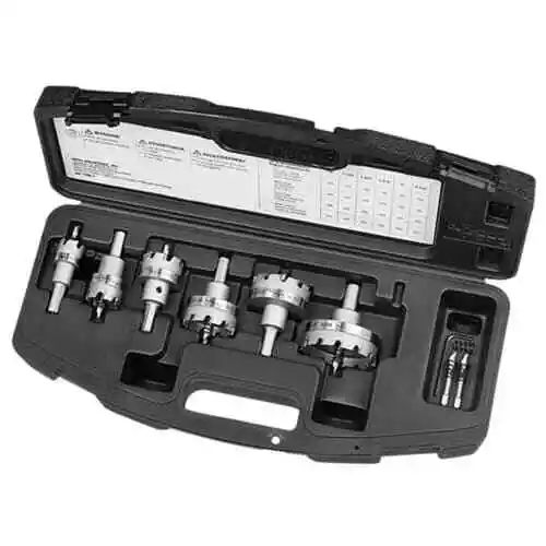 Ideal 36-314 6 Pieces TKO Master Electrician's Carbide Teeth Hole Cutter Kit