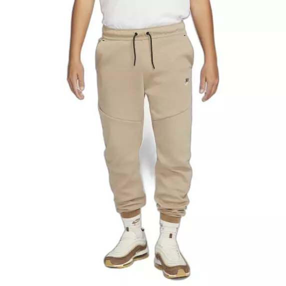 Bnwt Tn Khaki Nike Air Tech Fleece Waist Band Air Max Pants Bottoms Joggers Men