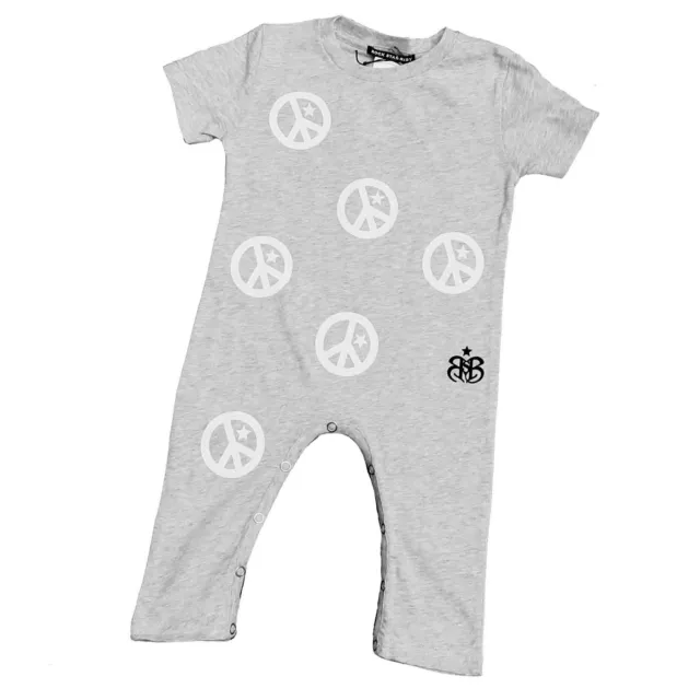Rock Star Baby Bodysuit Peace Overall unisex Bon Jovi Tico Torres 3-18 Monate