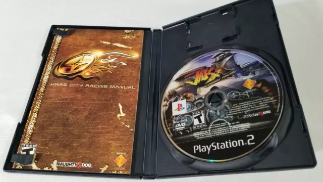 Jak X Combat Racing PS2 Black Label (Sony PlayStation 2, 2006) FREE SHIP!