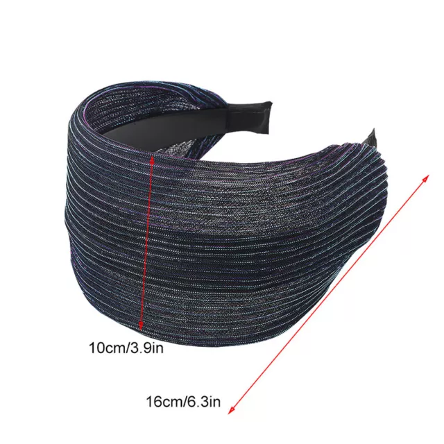 Cerchietto Per Capelli Da Donna Fascia Elastica In Tessuto Di Pizzo Fascia ☆ 3