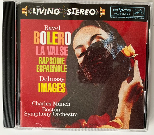 Ravel Bolero La Valse Debussy Images Charles Munch RCA Living Stereo CD