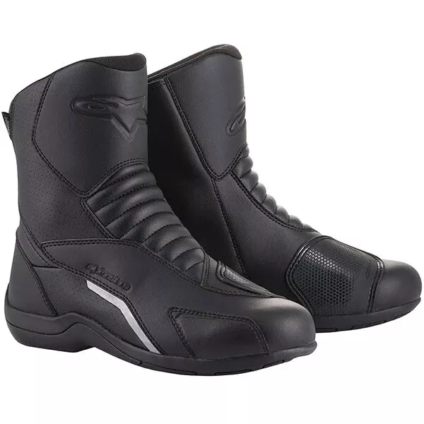 Alpinestars Ridge V2 Drystar Waterproof Motorcycle Motorbike Touring Boots Black