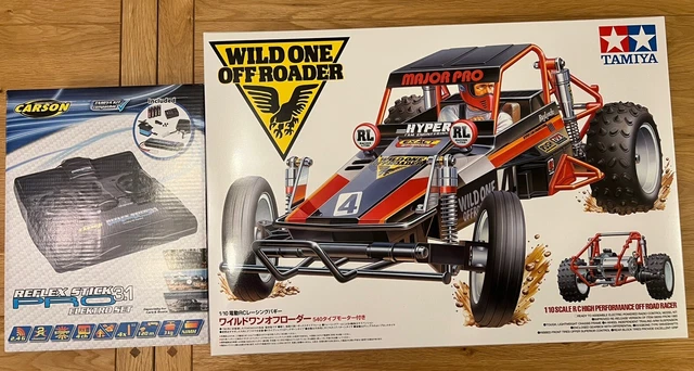 TAMIYA WILD ONE Off Roader Mint Kit 58525 1/10 Scale R/C & Carson Radio ...