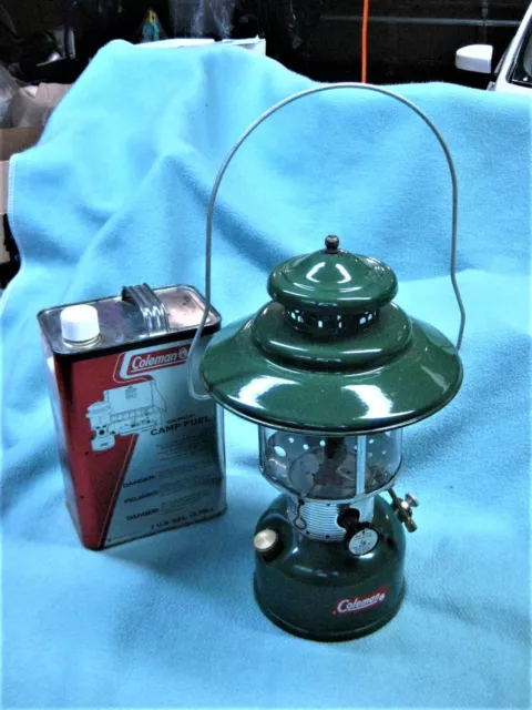 Coleman Lantern 2-mantel dual-fuel, with Coleman Fuel