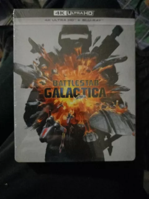 BATTLESTAR GALACTICA 1978 Steelbook Combo 4K + Blu-Ray Brand New Neuf