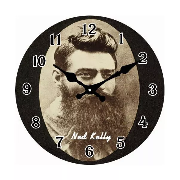 Clock French Country Wall Clocks 17cm Ned Kelly Small