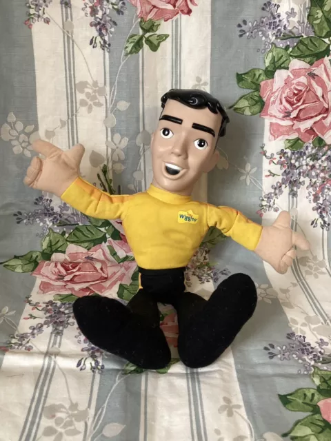 The Wiggles Jakks Singing Sam Yellow Soft Doll 14” Plush Toy Not Working