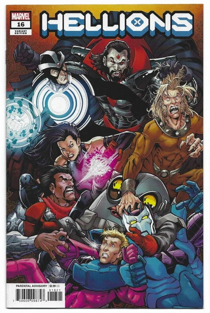 Hellions #16 2021 Unread Todd Nauck Variant Cover Marvel Comic Book Zeb Wells