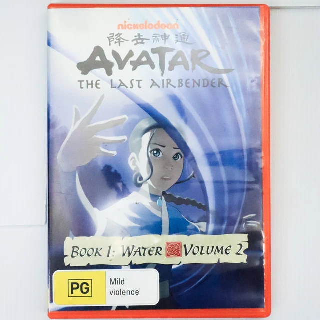 AVATAR: THE LAST Airbender - Water: Book 1 - Vol 2 (DVD, 2005 ...