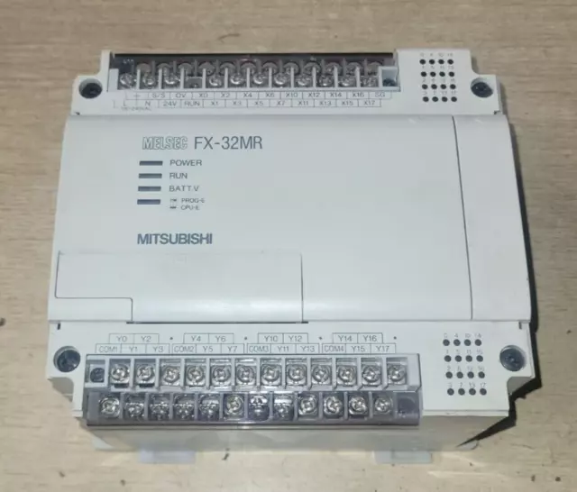 Mitsubishi FX-32MR-ES-UL Programmable Controller FX-32MR Melsec 100-240VAC