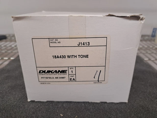 New, Dukane, J1413, 18A430 Zone Light 4 Lamp Door Light