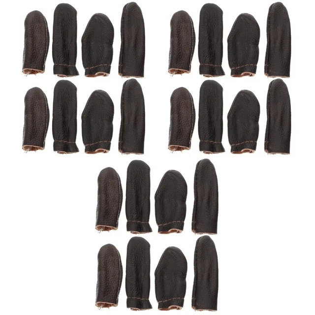 12 Sätze von Kunsthandwerk Zubehör Nähen Fingerhut Fingerhüte Strick-Fingerhut