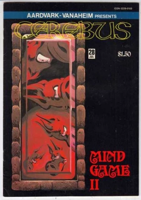 Cerebus The Aardvark #28 Comic Book 1981 Near Mint 1St Printing Dave Sim