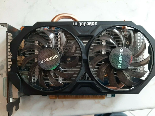 GTX 750TI 2GB GDDR5 128Bit Scheda Grafica da Gioco, Doppia Ventola di Raffreddamento Scheda Grafica PCI Express 3.0 X 16 con Interfaccia DVI VGA HDMI, Scheda Grafica Video per Computer a Basso