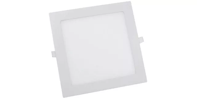 Pannello led a incasso 18w quadrato ultra slim luce naturale faro faretto