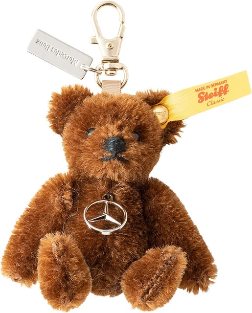 MERCEDES-BENZ X STEIFF Key Ring Teddy Bear White nno115 2443