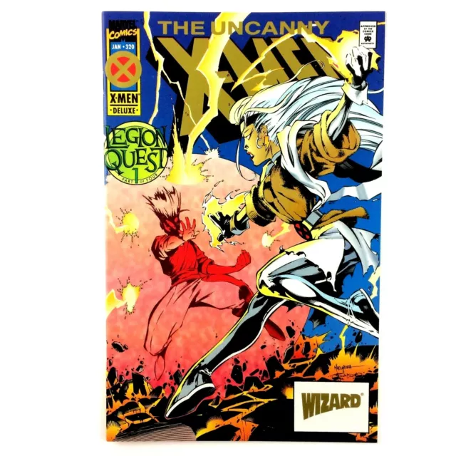 Uncanny X-Men #320 Wizard Gold Variant Cover Marvel NM 1995