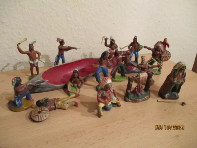 DDR Masse-Indianer + Kanu