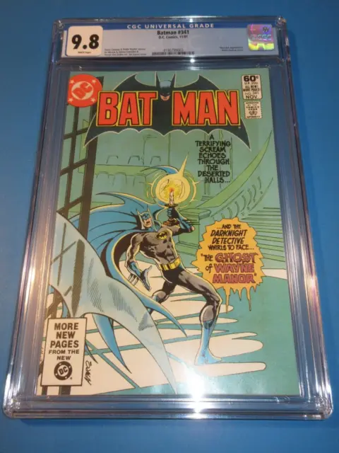 Batman #341 Bronze age Man-Bat CGC 9.8 NM/M Gorgeous Gem Wow
