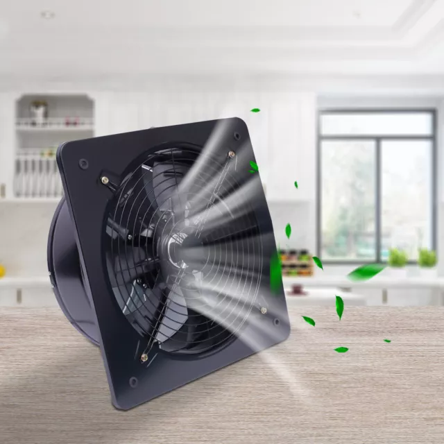 Industrial Ventilating Extractor Fan Air Blower Ventilator Axial Exhaust 16 Inch