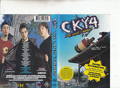 CKY4-The Latest: Greatest-Starring MTV Jackass Boys-Skate Boarding CKY-DVD