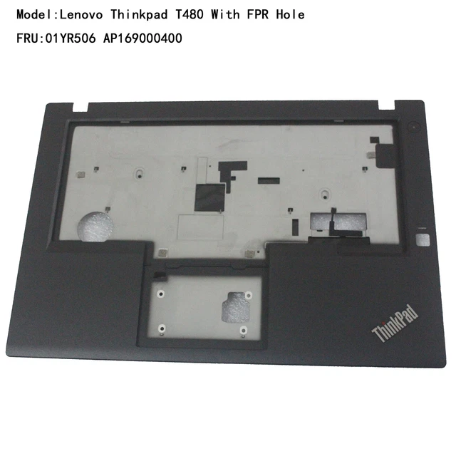 NEW LENOVO THINKPAD T480 Keyboard Bezel Palmrest Upper Case W/FPR Hole