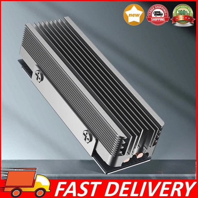 Reiner Kupfer-Kühlkörper Für M.2 NVMe SSD 2280 – Passend Für NGFF, Notebook & PC, 70x23x8 Mm