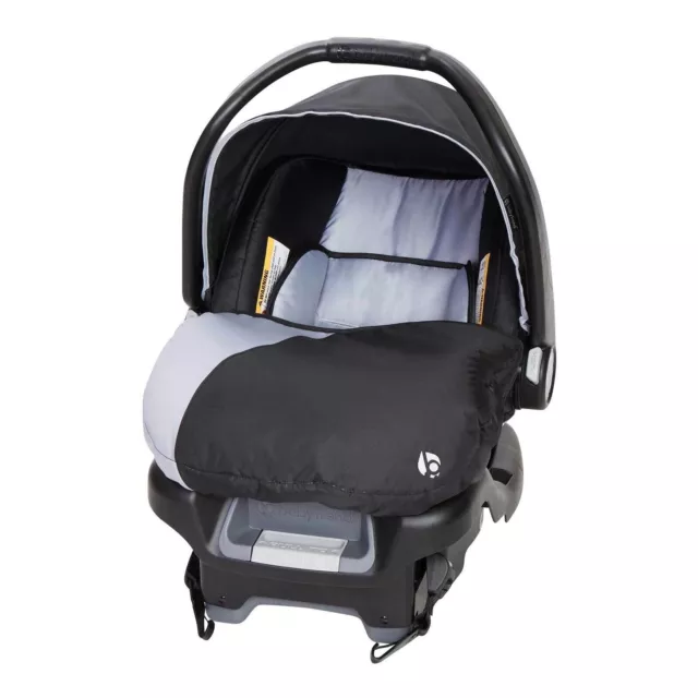 Baby Trend Ally Newborn Baby Infant Car Seat Travel System with Cover, Stormy