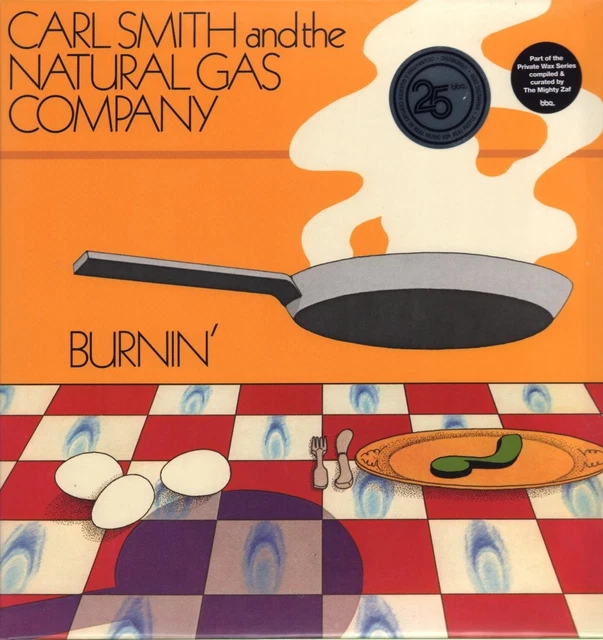 CARL SMITH NATURAL Gas Company Burnin' 2LP JazzFunk Reissue