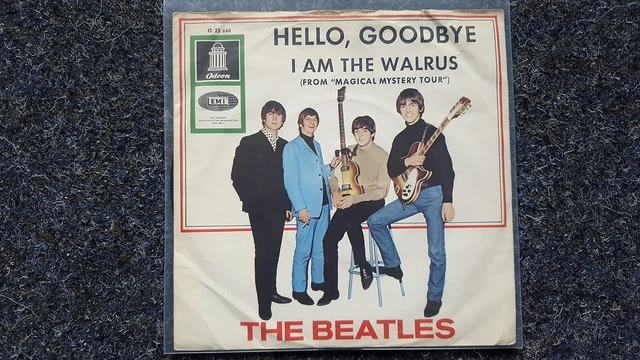 Calamita Da Frigo The Beatles: Hello Goodbye / I Am The Walrus - Ufficiale 76mm X 76mm