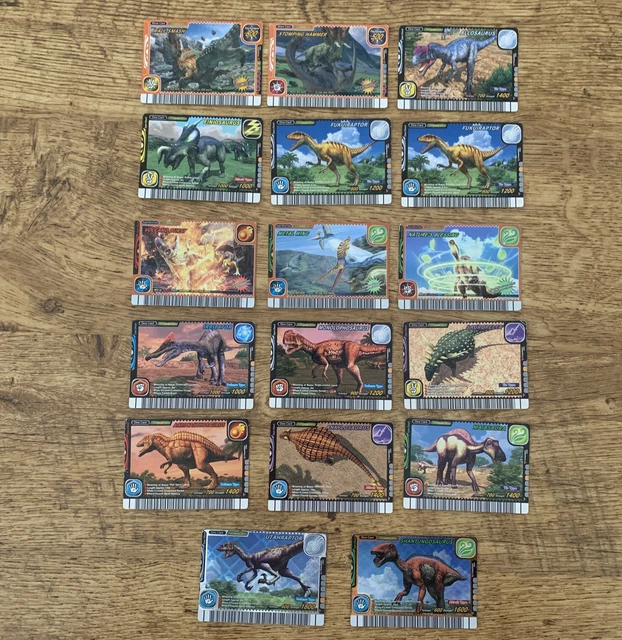 Sega Dinosaur King Card 2008 Special Edition X17 Some Holographic And Foil Cards