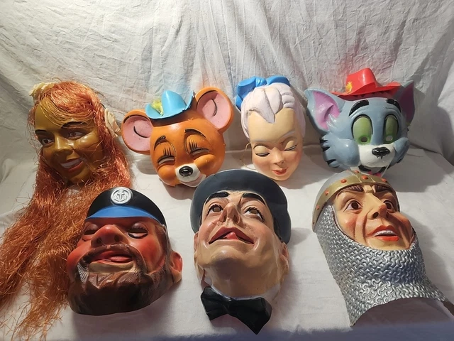 Rare ancien stock magasin neuf masque carnaval Zorro Vintage 1971 Cesar - Jeux & Jouets