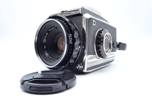 NIKON NIKKOR-O 50MM f/2.8 para Zenza Bronica S2 Excellent+4 de