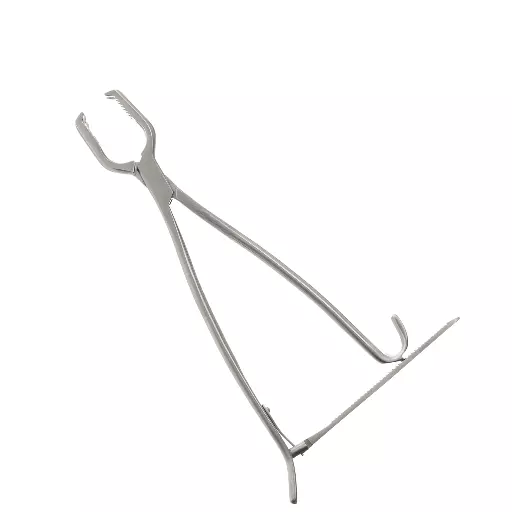 Lane Bone Holding Forceps, 13", with Ratchet, Premium German Stainless